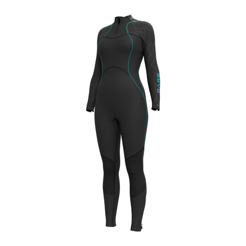 Bare 3/2mm Nixie Ultra 2.0 Women's Full Wetsuit Black