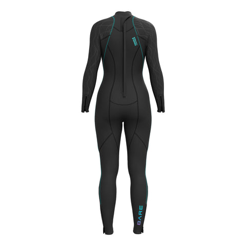 Bare 3/2mm Nixie Ultra 2.0 Women's Full Wetsuit Black