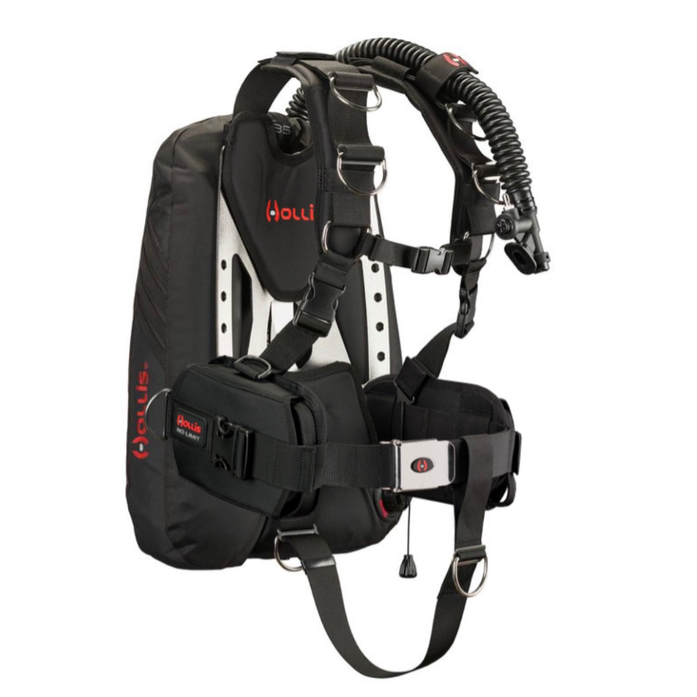 Hollis Crib Custom BCD Single Tank ST 22 Lb With Elite 2 Harness | Diving Sports Canada | Vancouver