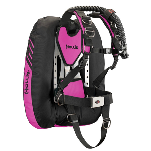 Hollis Crib Custom BCD Double Tank DT 45 Lb Dual With Elite 2 Harness | Diving Sports Canada | Vancouver