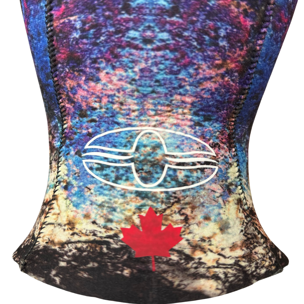 Oceaner 8mm Candy Grunge Yamamoto Drysuit Hood | Diving Sports Canada | Vancouver