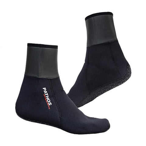 Pathos Double Lycra Socks Black 3mm