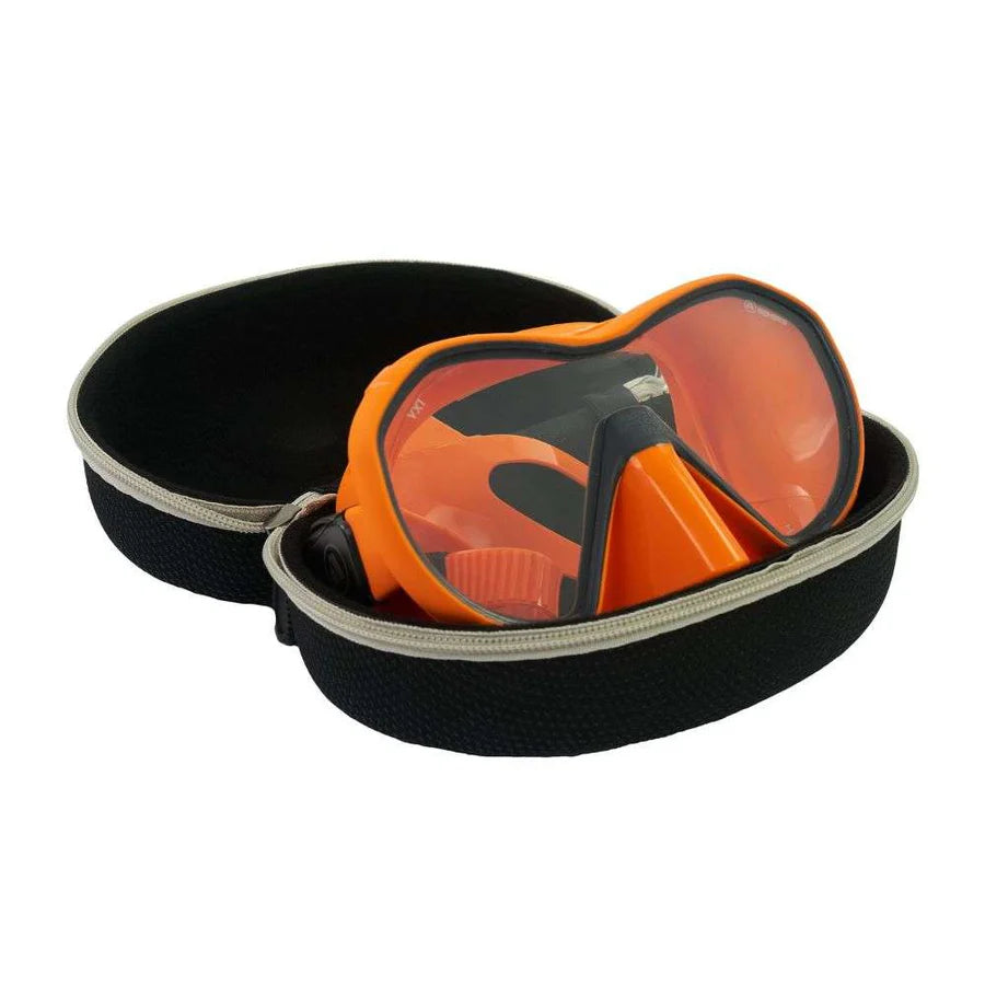 Apeks VX1 Clear Lens Dive Mask Orange | Diving Sports Canada | Vancouver