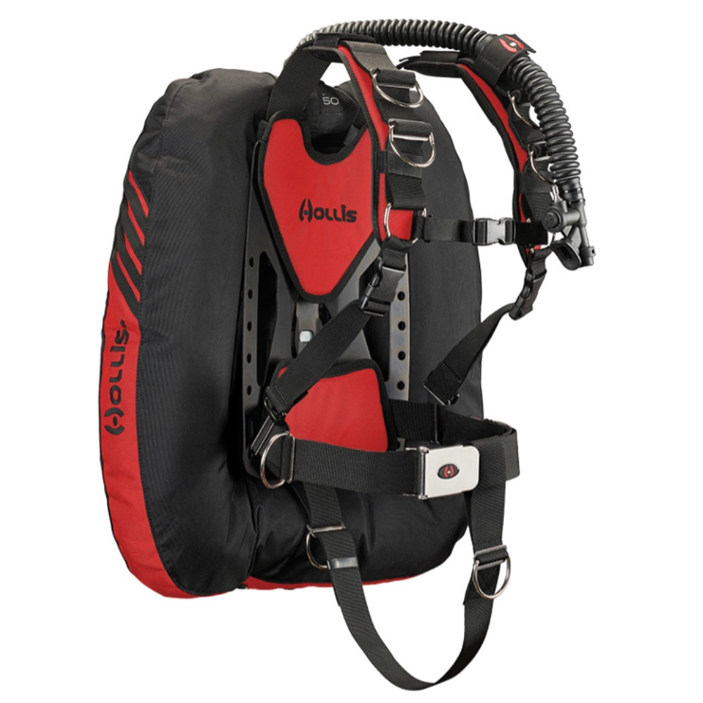 Hollis Crib Custom BCD Double Tank DT 50 Lb With Elite 2 Harness | Diving Sports Canada | Vancouver