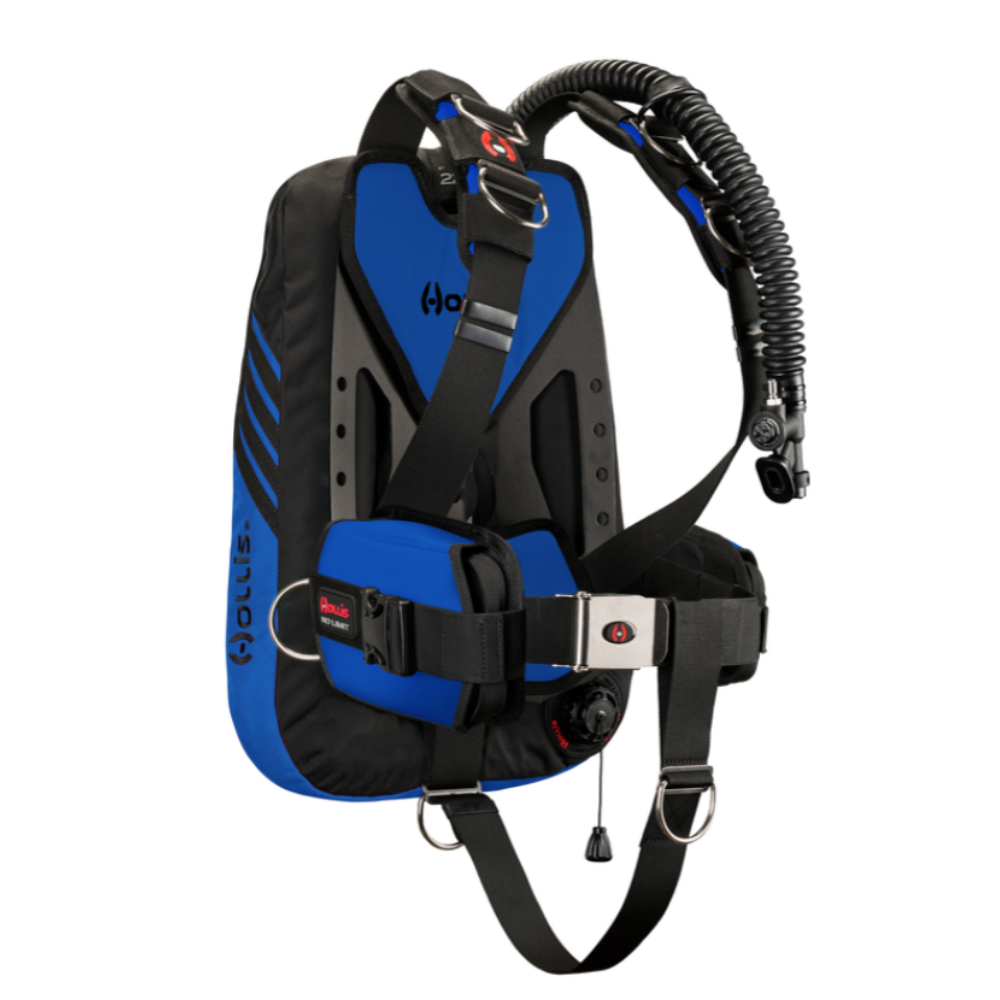 Hollis Crib Custom BCD Single Tank ST 35 Lb With Solo Harness | Diving Sports Canada | Vancouver