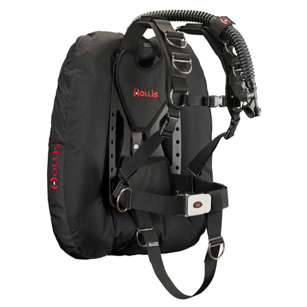 Hollis Crib Custom BCD Double Tank DT 50 Lb With Elite 2 Harness | Diving Sports Canada | Vancouver