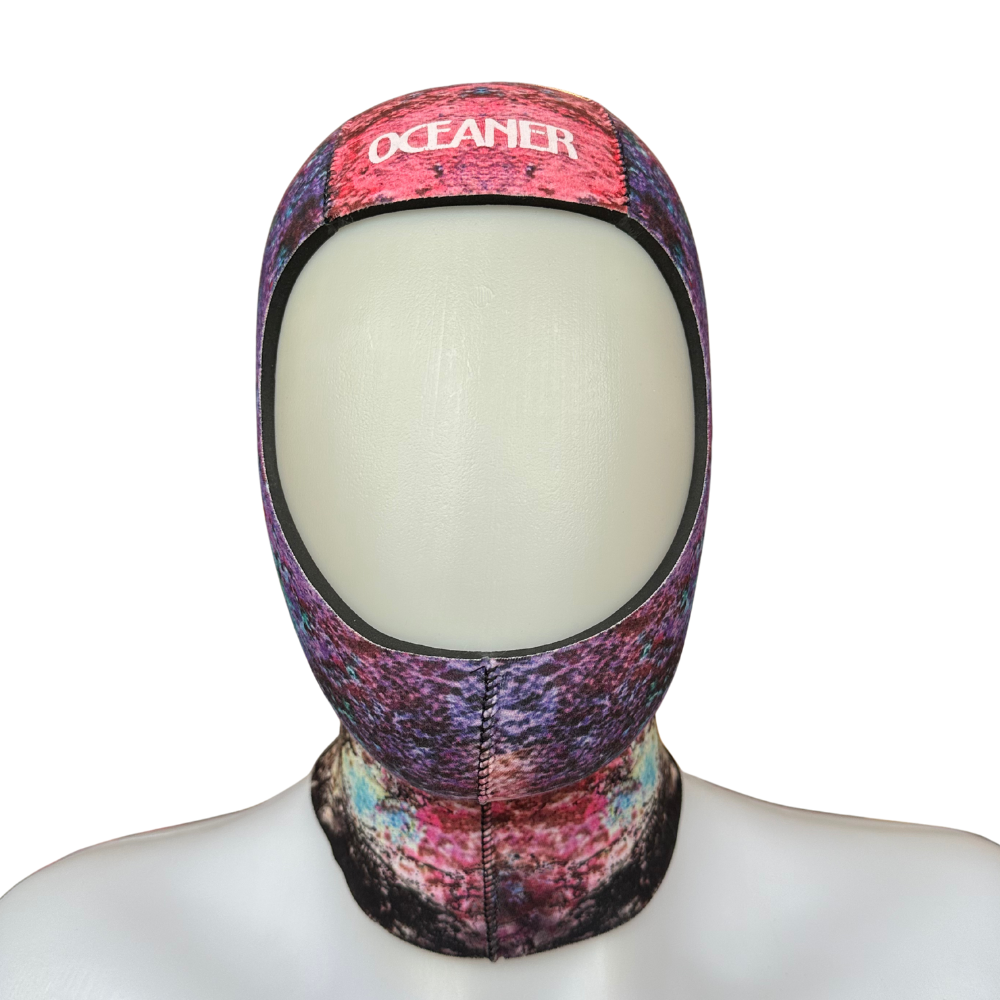 Oceaner 8mm Candy Grunge Yamamoto Drysuit Hood | Diving Sports Canada | Vancouver