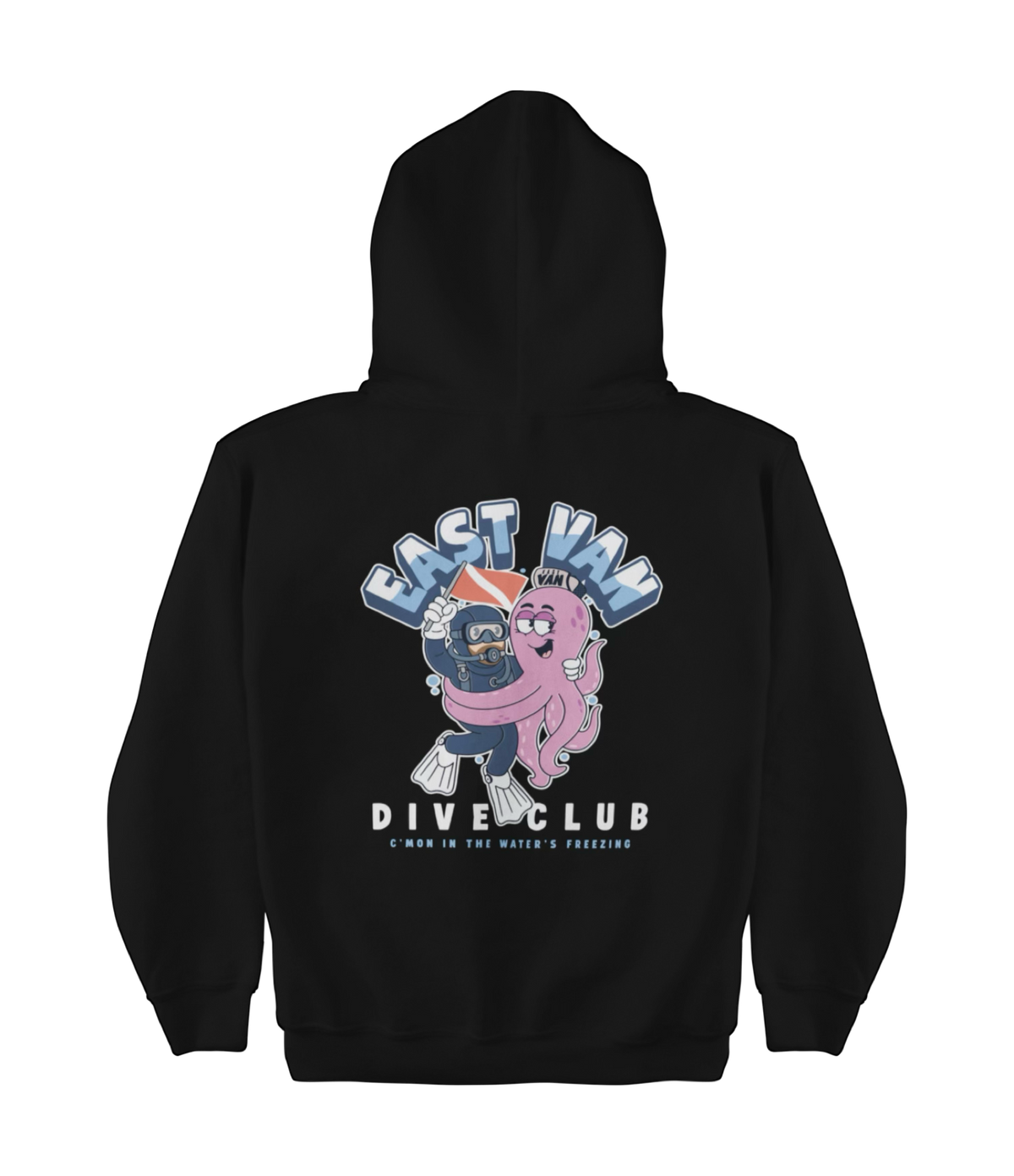 East Van Dive Club Hoodie | Diving Sports Canada | Vancouver
