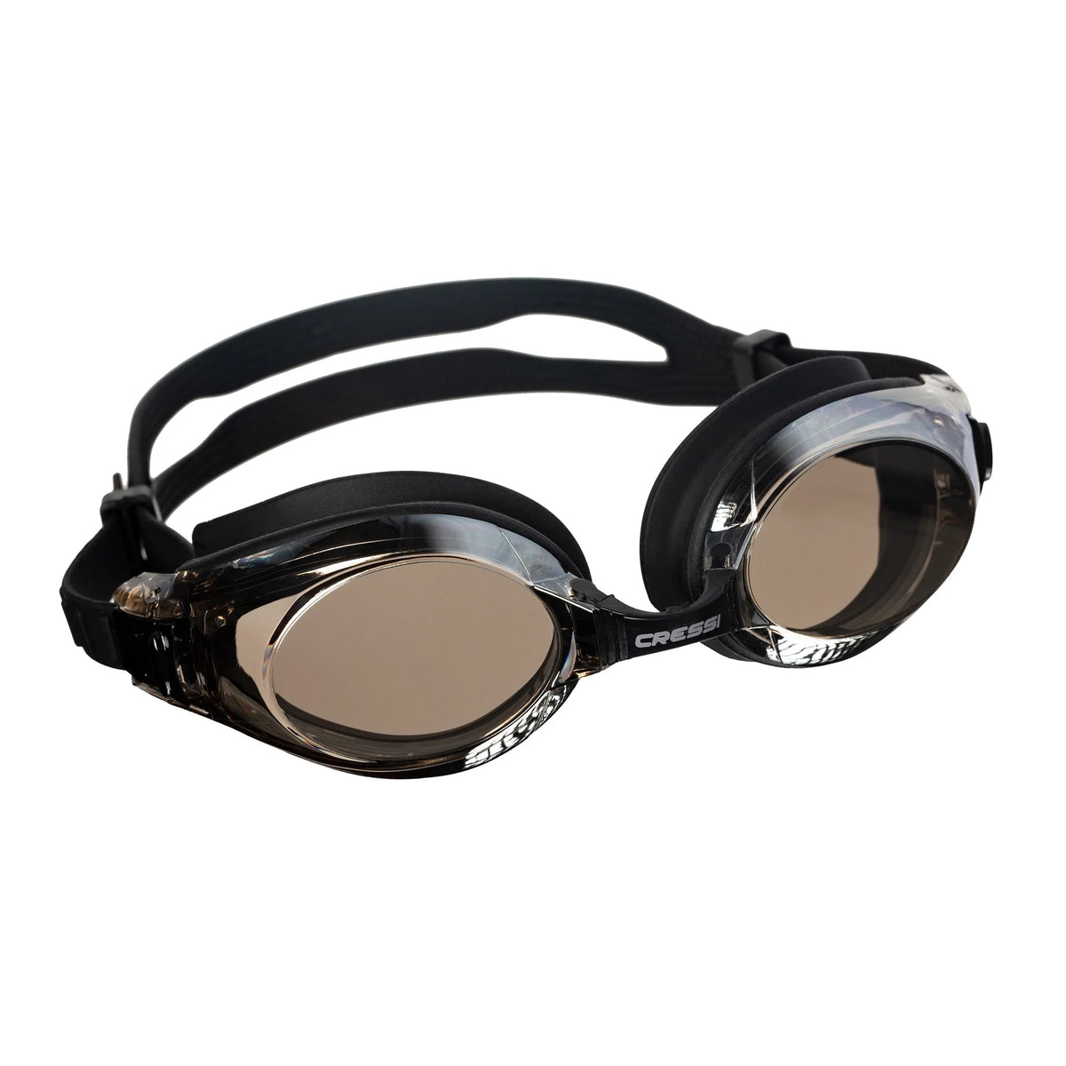 Cressi Nuoto 3.0 Mirrored Lens Goggles Black/Black | Diving Sports Canada | Vancouver