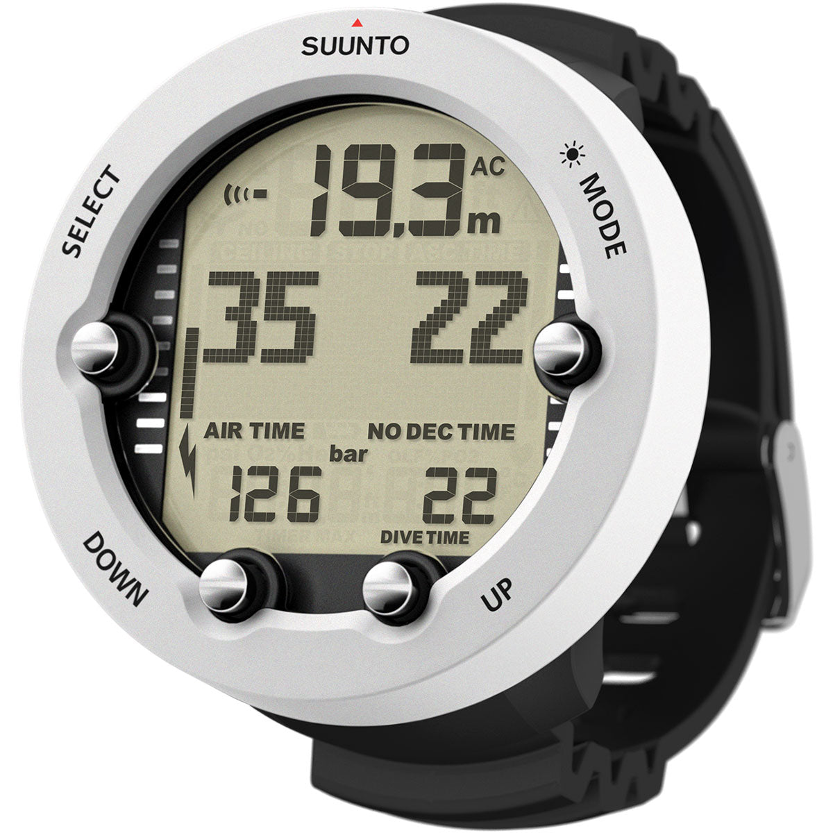 Suunto Suunto Vyper Novo White | Diving Sports Canada | Vancouver