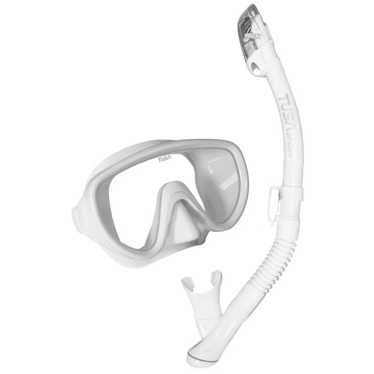 Tusa Serene Sport Mask and Snorkel Combo White | Diving Sports Canada | Vancouver