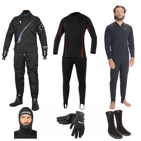 Start Up Bare Trilam Tech Dry Drysuit Package Men's