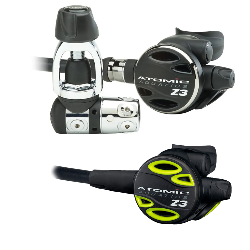 Atomic Aquatics Z3 Regulator Z3 Octo Regulator Set | Diving Sports Canada | Vancouver