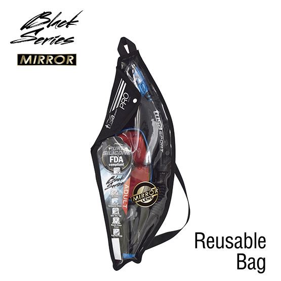 Tusa Serene Sport Mirror Lens Snorkeling combo Black | Diving Sports Canada | Vancouver