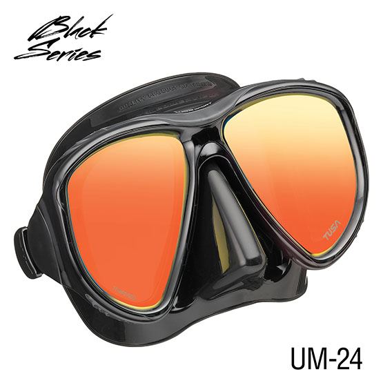 Tusa Powerview Adult Dry Mirror Lens Snorkeling Combo Black | Diving Sports Canada | Vancouver