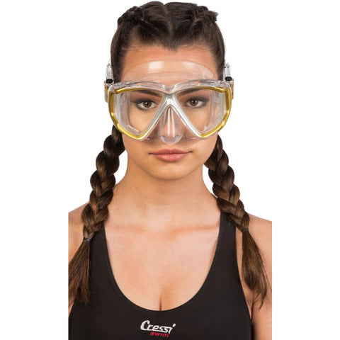 Cressi Liberty Quattro Panoramic Black/Graphite | Diving Sports Canada | Vancouver