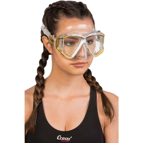 Cressi Liberty Quattro Panoramic Black/Graphite | Diving Sports Canada | Vancouver