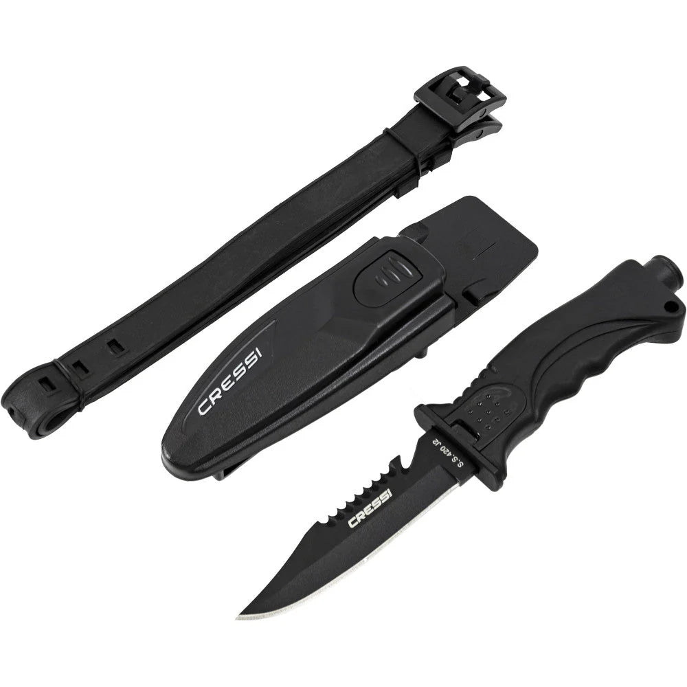 Cressi Skorpion Knife Black