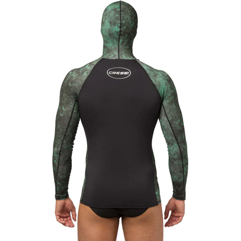 Cressi Cobia Rashguard Shirt Camo Green