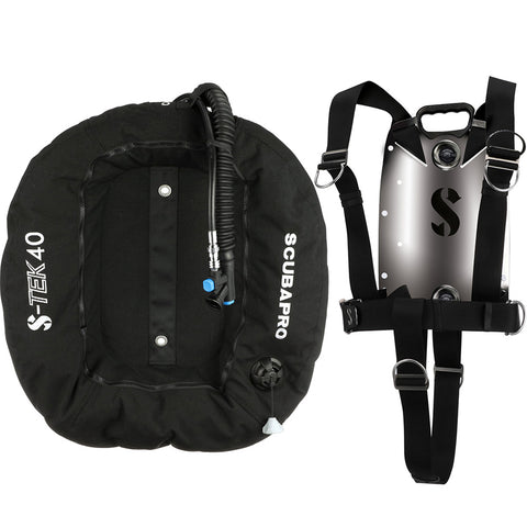 Scubapro S-TEK Donut Wing 40 + Pure Harness SS