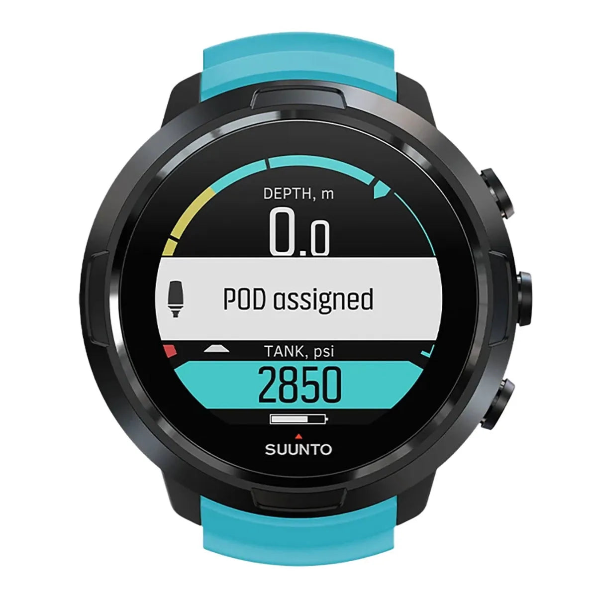 Suunto D5 Wrist Computer with USB Cable Aqua Blue | Diving Sports Canada | Vancouver