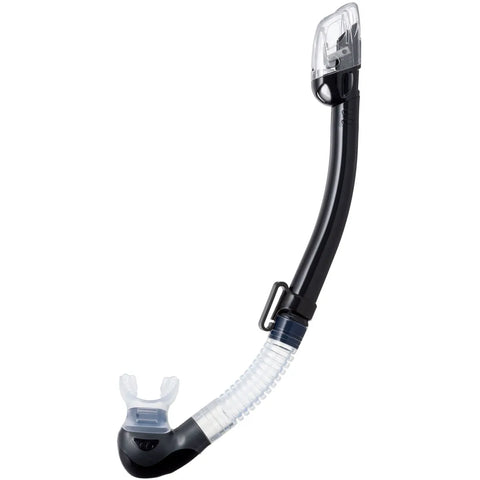 TUSA Hyperdry Elite II Snorkel Clear/Black | Diving Sports Canada | Vancouver