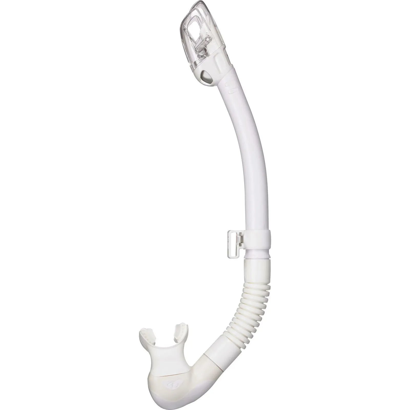 TUSA Hyperdry Elite II Snorkel All White | Diving Sports Canada | Vancouver