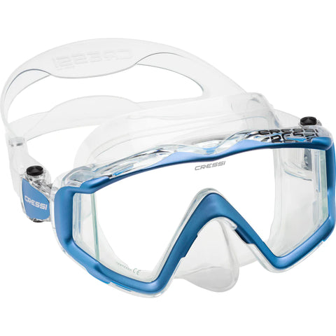 Cressi Liberty Triside SPE Clear / Sapphire | Diving Sports Canada
