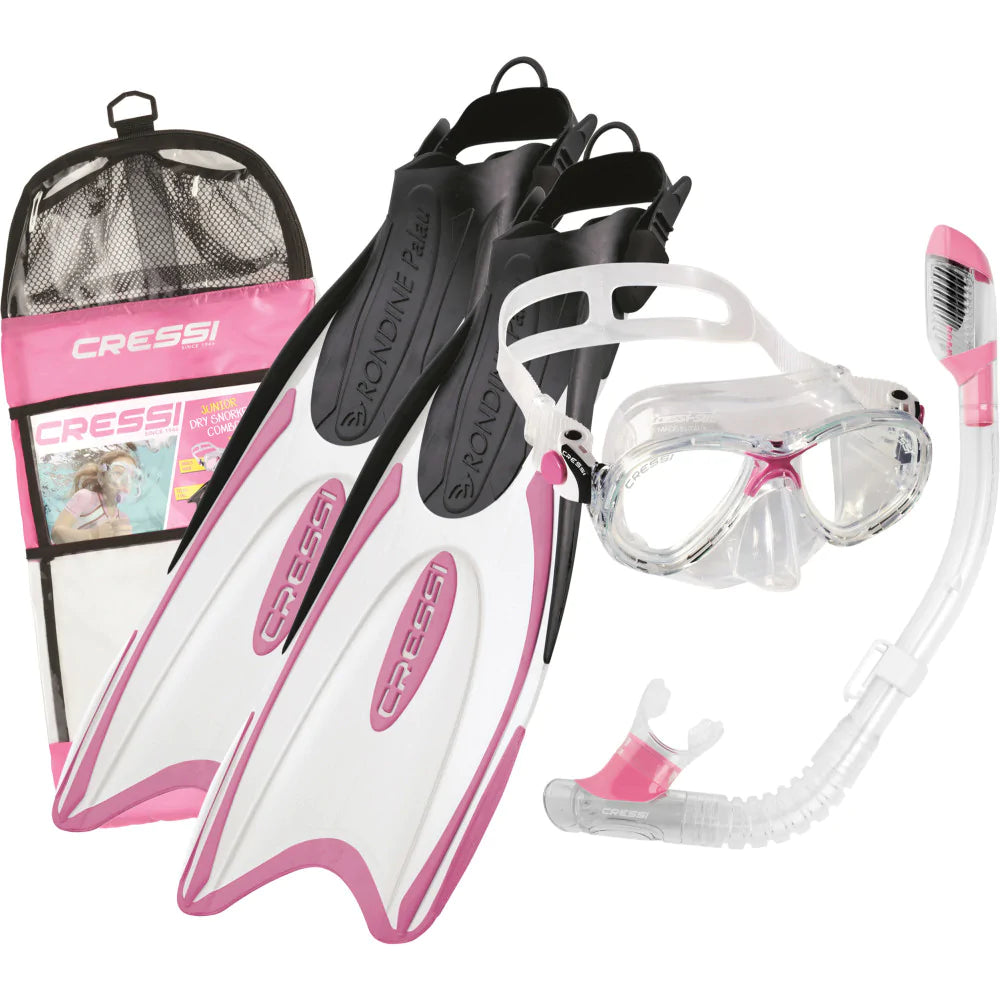 Cressi Palau Kid Set Pink | Diving Sports Canada