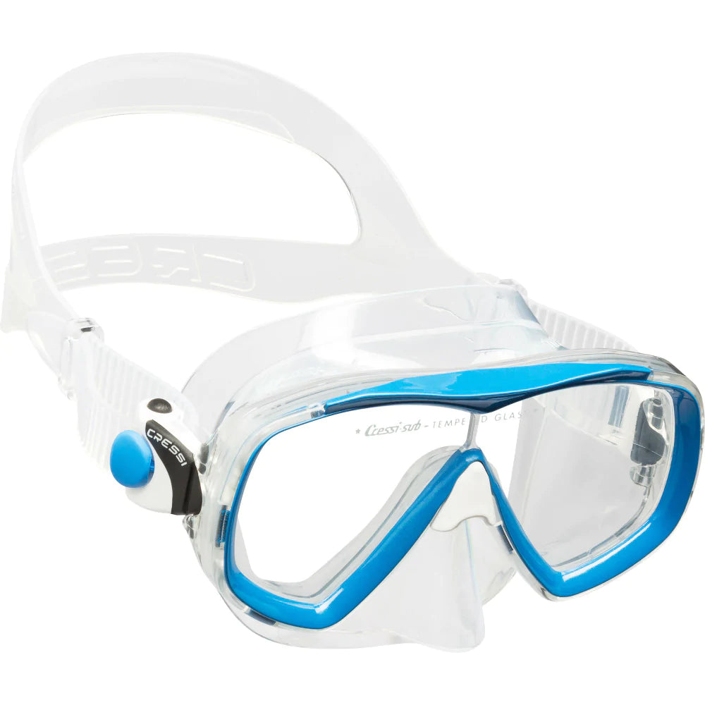 Cressi Mini Palau Set Youth Blue | Diving Sports Canada